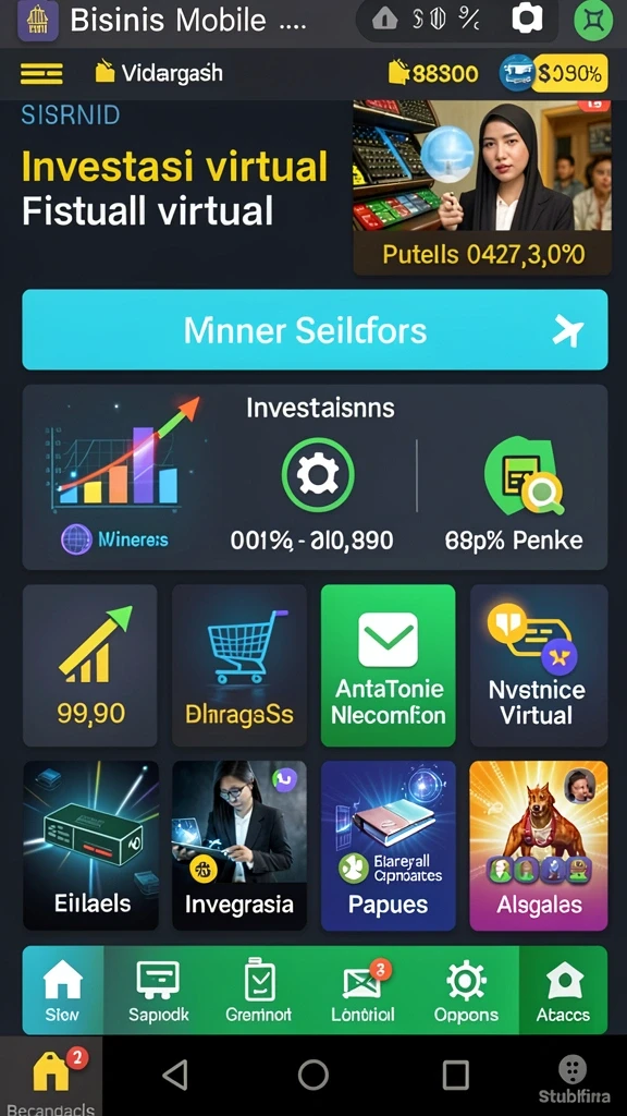 idrgame - Tangkapan layar memperlihatkan antarmuka pengguna yang intuitif.