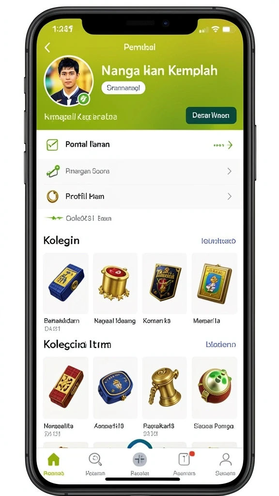 kijangwin - Tampilan antarmuka yang user-friendly.