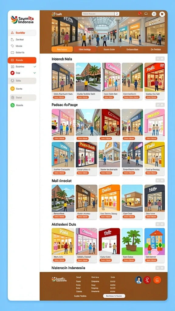 luckydf - Tampilan antarmuka yang menarik dan intuitif.