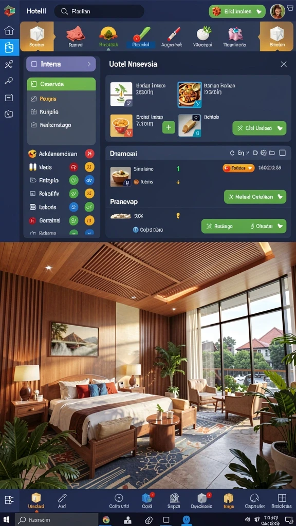 nadimtogel - Tampilan antarmuka yang user-friendly dan menarik.