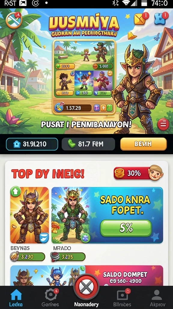 naga11 - Tangkapan layar ini memperlihatkan mode permainan baru yang diperkenalkan.